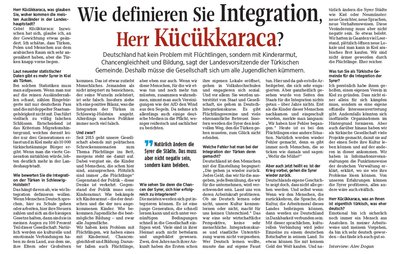 Wie definieren Sie Intergration Herr Küçükkaraca?